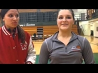 Mentor girls basketball's Maddie Moyer and Erika Motiejunas talk about the win against Medina