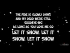 Let It Snow- Michael Buble Lyrics