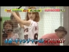 【稲村亜美の始球式も凄いが、ダレノガレ明美の野球センスも凄い！】