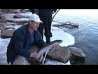 Shoreline Early Spring Lake Trout (Steelhead) - How to Catch Trout from Shore