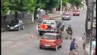 On-Duty Brazilian Cop Beats Deranged Man up With a Metal Bar after the Guy Hit him with a...Traffic Cone