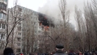 An explosion in an apartment building VOLGOGRAD 12/20/2015