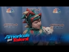 Backstage with Piff the Magic Dragon - America's Got Talent 2015 (Extra)