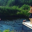 Guy Slips into Lake