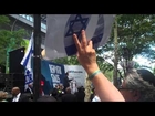 Rabbi David-Seth Kirshner at Stand with Israel rally, NY, July 28, 2014