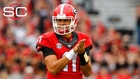 Georgia QB Lambert taking advantage of opponents' miscues