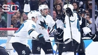 Sharks oust Kings after fighting off furious rally