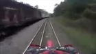 Dirt Bikers Almost Died Crushed on Train Tracks (Really Close Call)