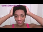 Natural Black Hair Growth Journey- 7 Month Natural post Big Chop ( November 1 2013)