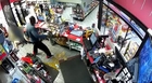 Clumsly Idiot Falls On His Ass During Robbery