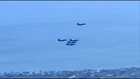 F-15s Flying Over Boston