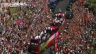 Party time in Portugal – thousands welcome home the Euro 2016 champions