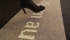 Magic carpet lights the way for informative floors