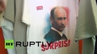 Latvia: Putin T-shirts prove big hit in Riga