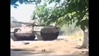 Ukraine releases video of purported Russian tank in Novoazovsk
