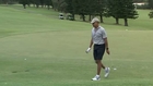 Obama tees off vacation on golf course
