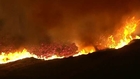 California brush fire prompts mandatory evacuations