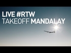 LIVE: Solar Impulse Airplane - Takeoff from Mandalay - #RTW Attempt