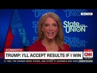 Kellyanne Conway defends 'rigged' election claim on CNN