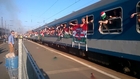 Hungarian ultras' special train