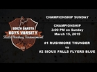 SDAHA Varsity Boys State Championship Rushmore vs Sioux Falls 1