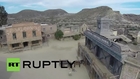 Spain: Drone captures Europe's BIGGEST spaghetti-western studio