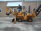 1998 Case 460 Trencher Backhoe Boring Attachment, 289 hours!
