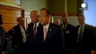 ‘While the parties bicker, Yemen burns:’ Ban Ki-moon opens Geneva peace talks