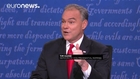 Kaine and Pence clash in vice-presidential TV debate