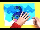 How To Give The Underwater Effect - Art Attack Drawing Tips - Disney India Official