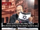 Jordanian TV Hosts Burns Israeli Flag Live on Air, Demands Shutting Down US Embassy
