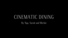 Cinematic Dining Website