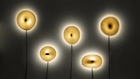 Lumps of lava act as dimmer switches for porcelain lamps by gt2P