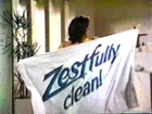 VINTAGE 80'S ZEST SOAP COMMERCIAL ZESTFULLY CLEAN