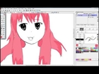 Drawing a Neko Girl on Manga Studio Debut 4 / SpeedPaint