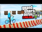 GTA 5 Online Impossible BMX Races Funny Moments GTA Online - (GTA V Gameplay)
