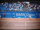 Dustin Brown's hot shot against Baghdatis | ATP Munich 2012
