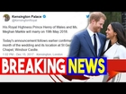 Prince Harry and Meghan Markle's Wedding Date Couple Confirm They Will Marry on Saturday May 19