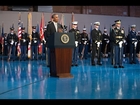 President Obama Delivers a Farewell Tribute to Secretary of Defense Chuck Hagel