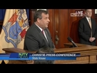 Christie Holds Trenton Press Conference to Announce Resignation of PA Chairman Samson