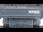 2010 EZ-GO MPT 1200 Utility Dump Golf Cart  for sale in Acme