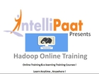 Hadoop Tutorial | BigData Tutorial  | Hadoop Training Youtube  | Hadoop Online Training