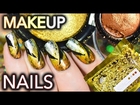 Nails using $$$ makeup! Metalmorphosis 005 Kit GOT NAILED