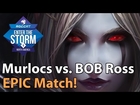 ► EPIC Heroes of the Storm Pro Gameplay: BOB Ross vs. Murlocs - ETS NA Playoffs