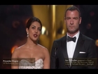 Priyanka Chopra & Liev Schreiber at Oscars 2016