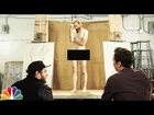 Jimmy Fallon and Jonah Hill Draw a Nude Model