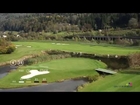 Visuale aerea della Buca 6 del Golf Club Rendena