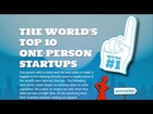 Online Clock's Top 10 One-Person Start-Ups