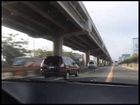 Benzy stretching her legs along slex