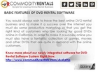 Online DVD Rental Software